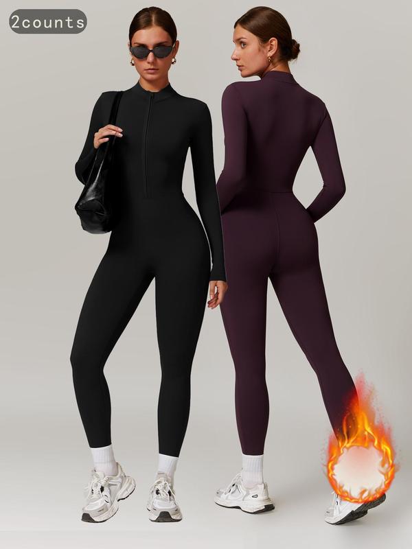 ContourCo Women’s Thermal Zip Jumpsuit